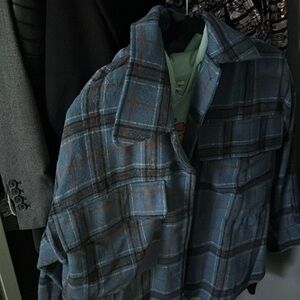 Flannel coat
